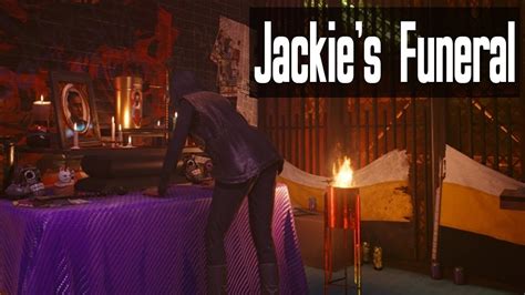 cyberpunk jackie ofrenda|cyberpunk jackie's funeral.